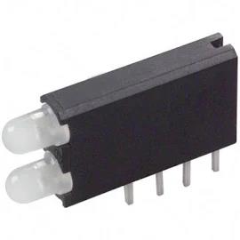 LED 3MM DUAL BI-LEVEL GRN,GRN