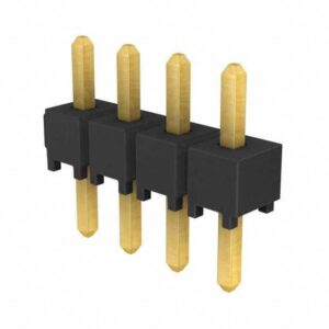 CONN HEADER VERT 4POS 2.54MM