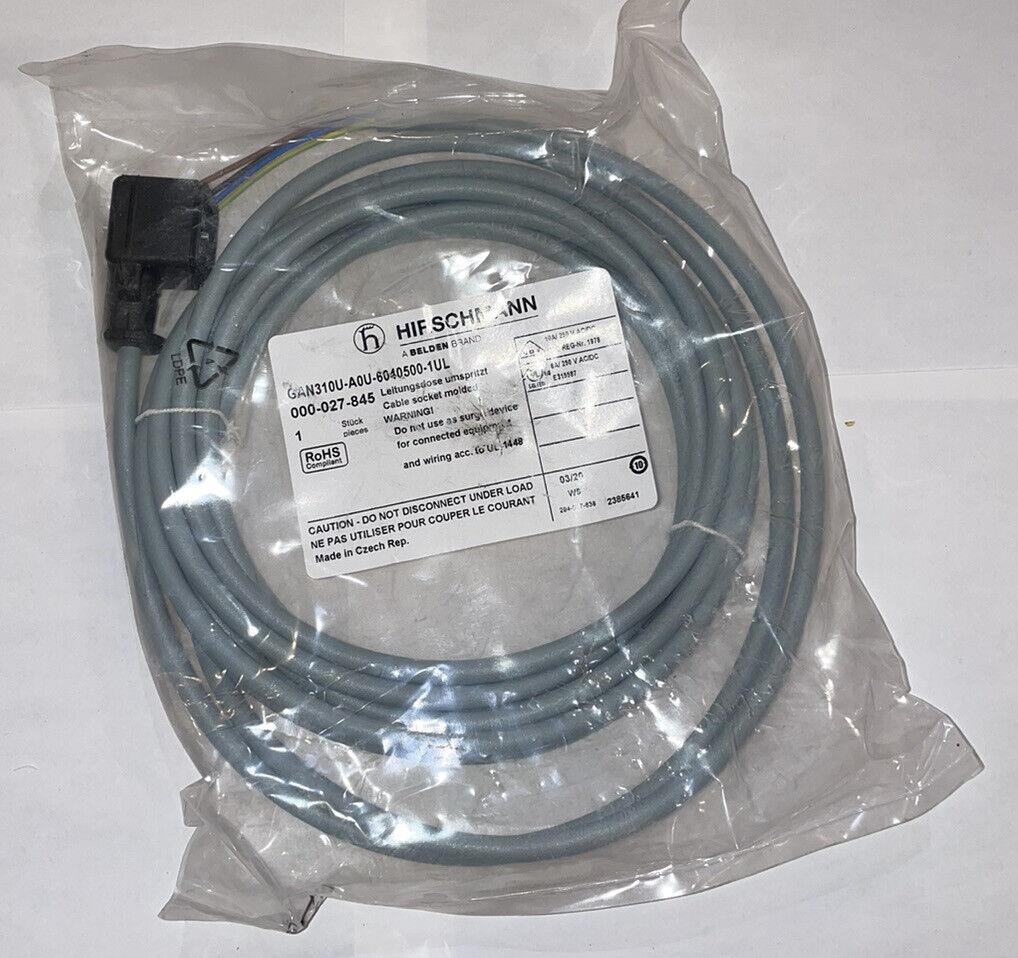 Cordset; Standard Single-Ended; Form A; 4-pin; 5m
