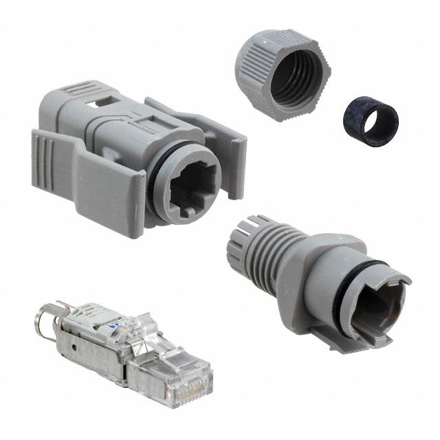 CONN MOD PLUG 8P8C SHIELDED