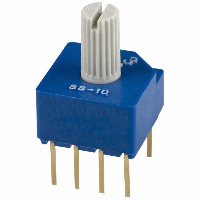 SWITCH ROTARY DIP DP3T 100MA 5V