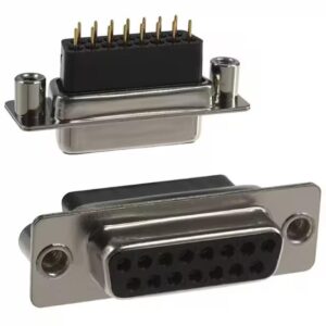 CONN D-SUB RCPT 15P PNL MNT SLDR