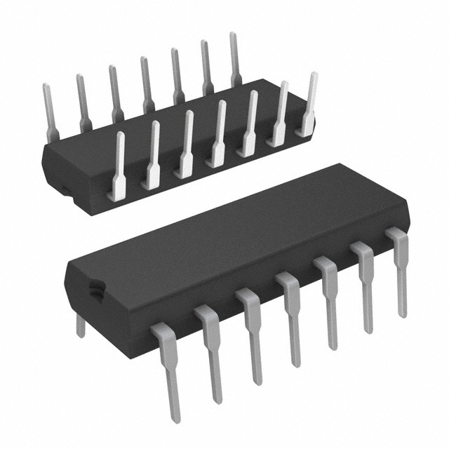 IC GATE NAND QUAD INPUT 14-DIP