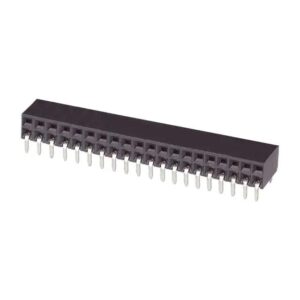 CONN RCPT 40POS 0.1 GOLD PCB R/A