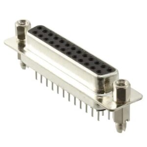CONN D-SUB RCPT 25POS VERT SLDR