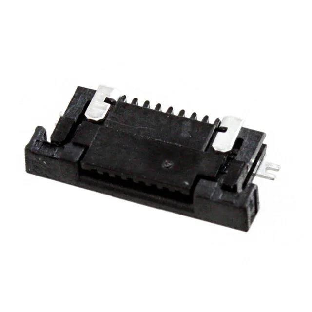 CONN FFC FPC TOP 8POS 0.50MM R/A