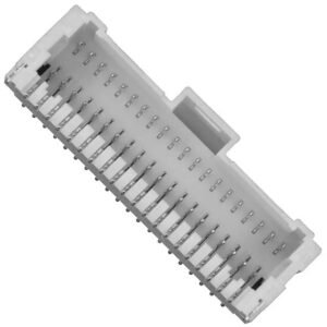 CONN HEADER SMD R/A 40POS 1MM
