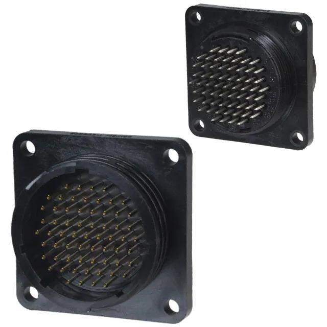 CONN RCPT MALE 63POS GOLD SOLDER