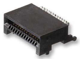Conn Mini-SAS RCP 36 POS 0.8mm Solder RA Thru-Hole 36 Terminal 1 Port