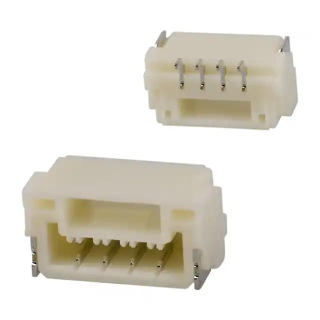 CONN HEADER SMD R/A 4POS 1.25MM