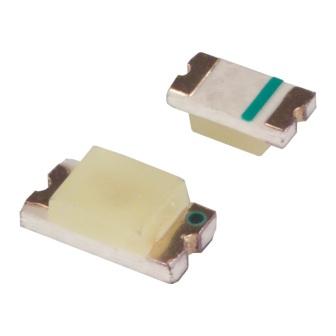 LED GREEN CLEAR 1206 SMD