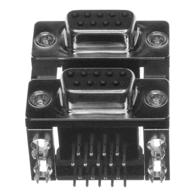 CONN D-SUB RCPT 9POS R/A SLDR