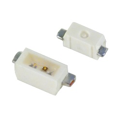 LED SRED 645NM CLR RA SMD LEAD