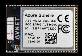 Azure Sphere MT3620 Module with Chip Antenna