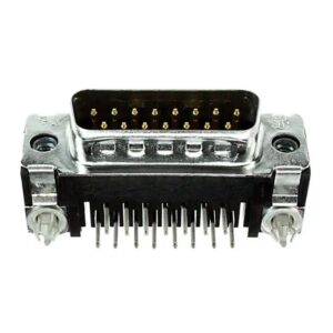 CONN D-SUB PLUG 15POS R/A SLDR