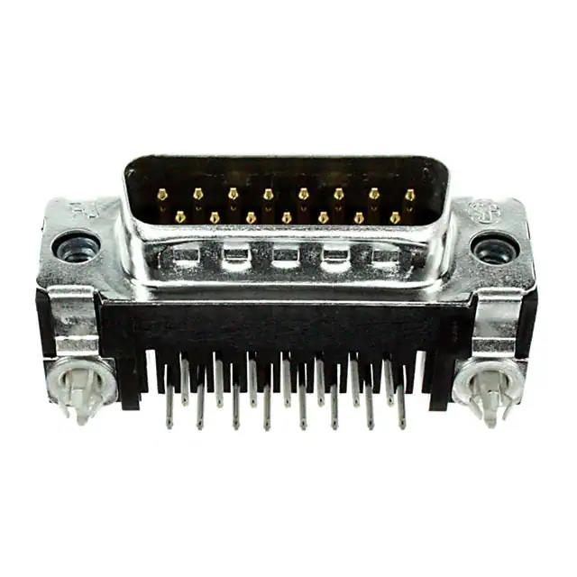 CONN D-SUB PLUG 15POS R/A SLDR