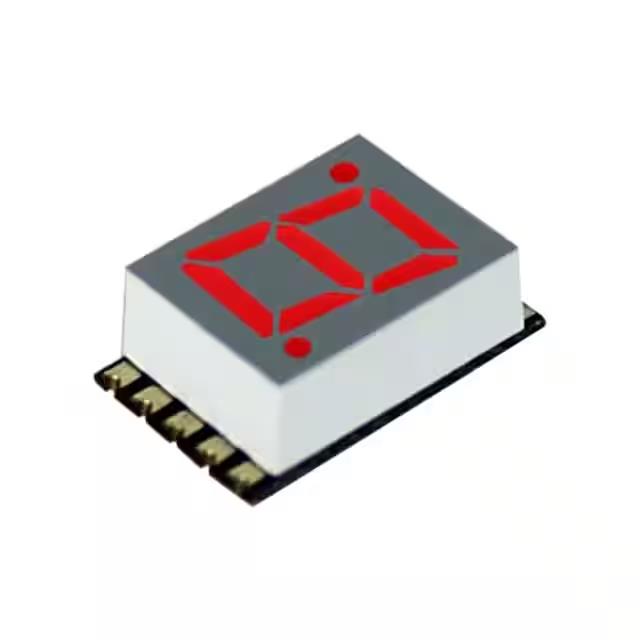 DISPLAY 7SEG 0.28" SGL RED 10SMD