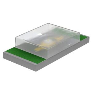 LED BLUE CLEAR CHIP SMD