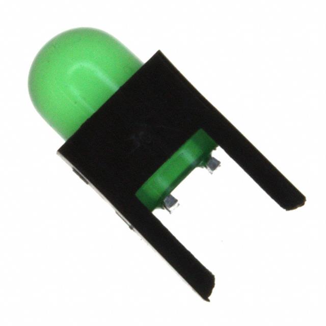 LED 5MM RA FAULT-IND GREEN PCMT