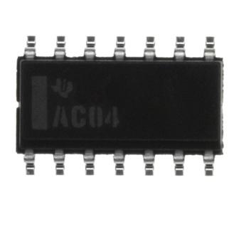 IC HEX INVERTER 14-SOIC