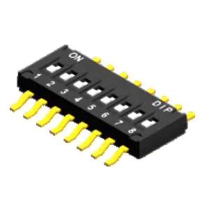 DIP SWITCH, SPST, 1.27 PITCH, FL