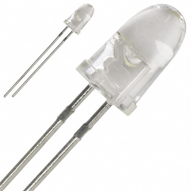LED WHITE CLEAR 5MM T/H