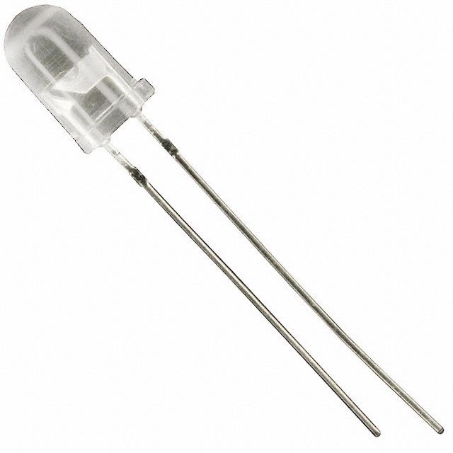 LED RED CLEAR 5MM ROUND T/H