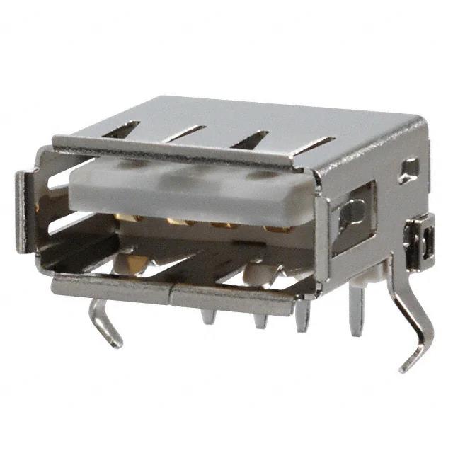 CONN RCPT USB2.0 TYPEA 4POS R/A