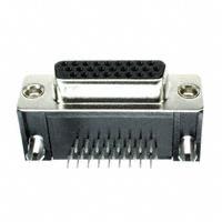 CONN D-SUB HD RCPT 26P R/A SLDR