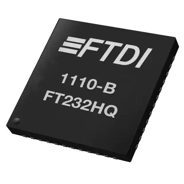 IC HS USB TO UART/FIFO 48QFN