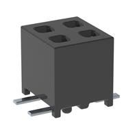 CONN RCPT 4POS 0.079 GOLD SMD