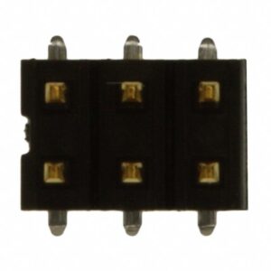 CONN HEADER 6POS DL 2MM VERT SMD