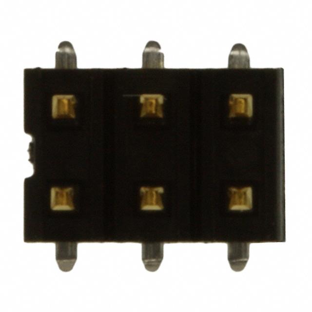CONN HEADER 6POS DL 2MM VERT SMD