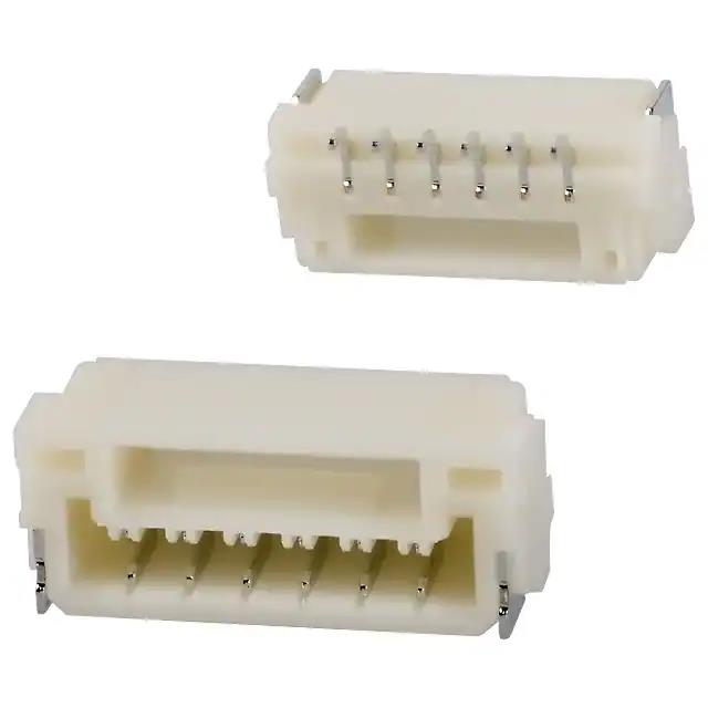 CONN HEADER SMD R/A 6POS 1.25MM