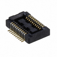 CONN SOCKET BRD/BRD .4MM 20POS