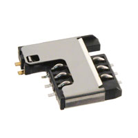 CONN SMART CARD SIM/SAM 6PIN SMD