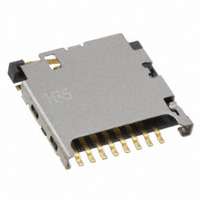 CONN MICRO SD R/A PUSH-PULL SMD