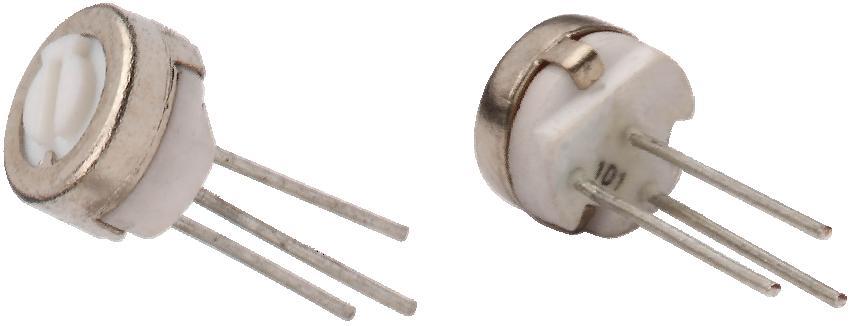 RES TRIMPOT 1MK 10% T/H